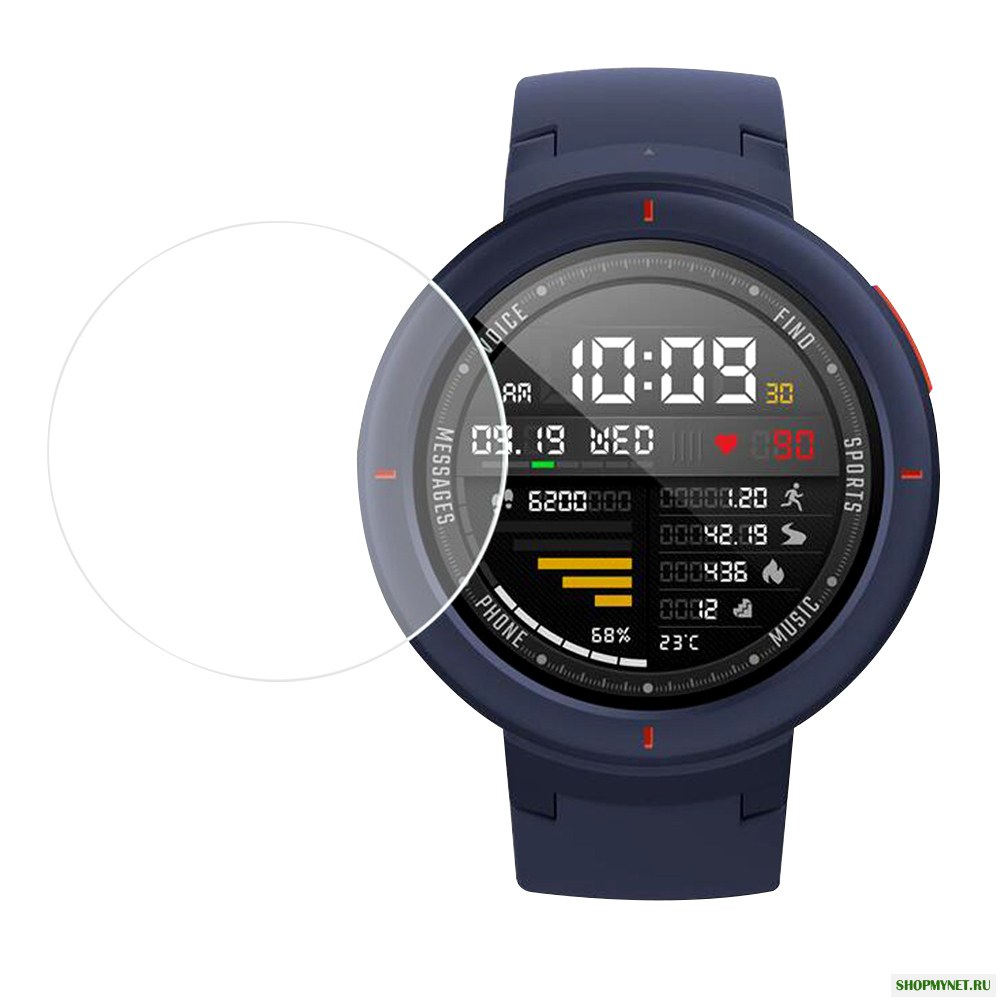 Гидрогелевая пленка Innovation для Xiaomi Amazfit Verge Lite Glossy 2шт 35702