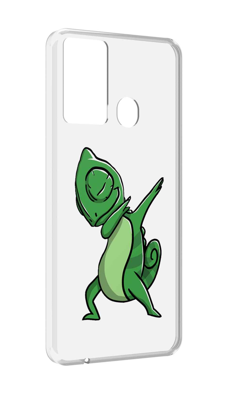 

Чехол MyPads крутой-хамелеон для Itel P37/Itel Vision 2S, Прозрачный, Tocco