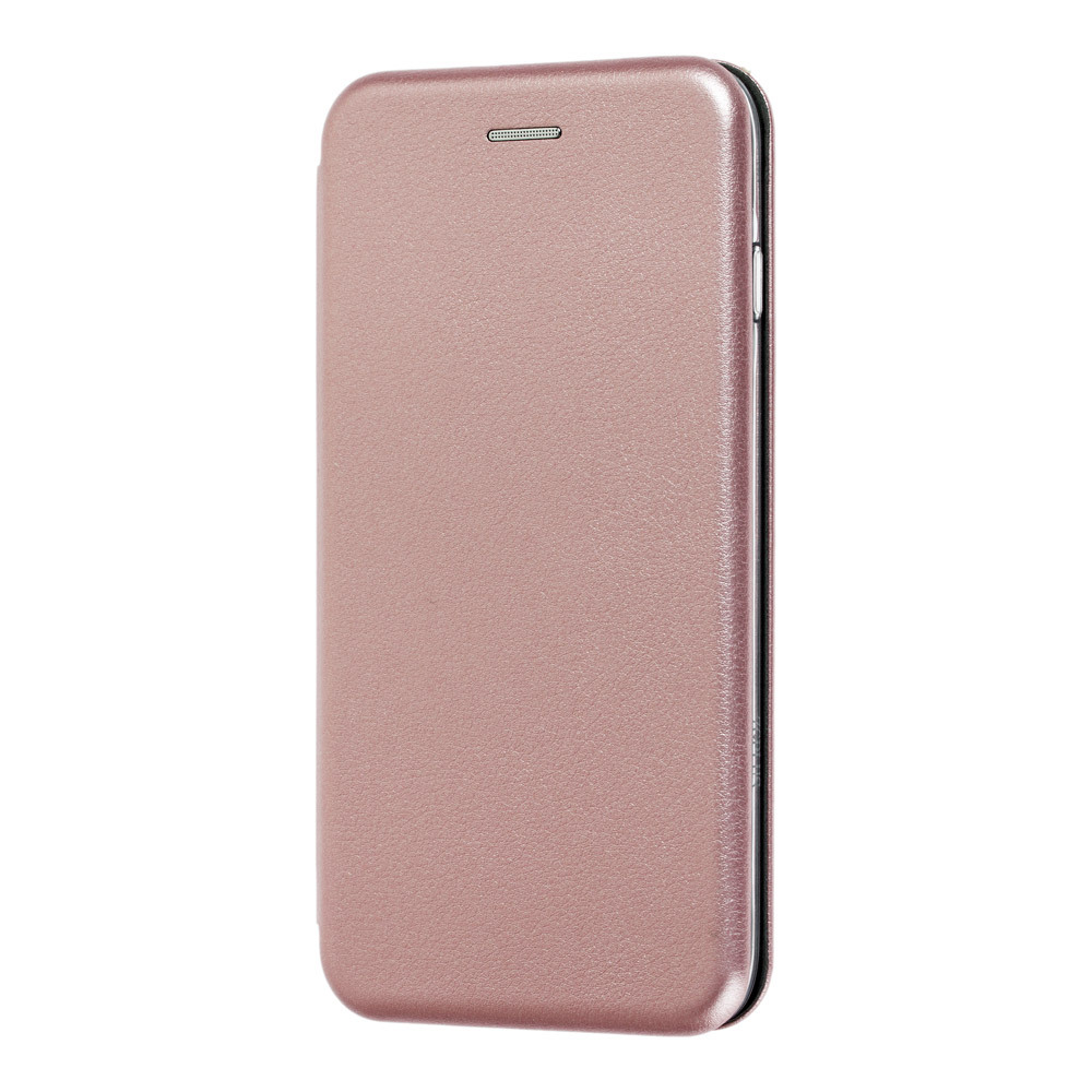 фото Чехол innovation для oppo a74 book pink-gold 35370 nobrand