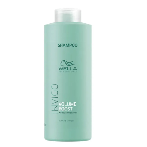 Шампунь Wella INVIGO Volume Boost для придания объема, 1000 мл шампунь wella professionals elements renewing shampoo 250 мл