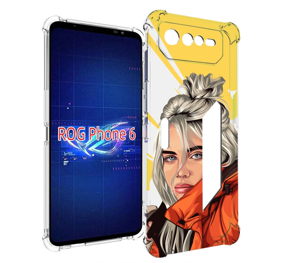 

Чехол MyPads билли-айлиш-в-куртке для Asus ROG Phone 6, Прозрачный, Tocco