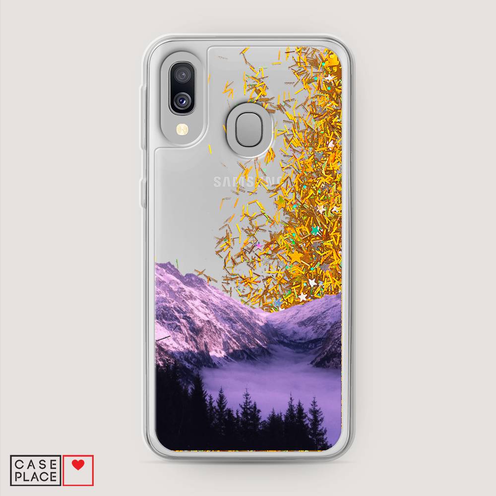 

Чехол Awog на Samsung Galaxy A40 "Горный туман", Разноцветный, 28090-1