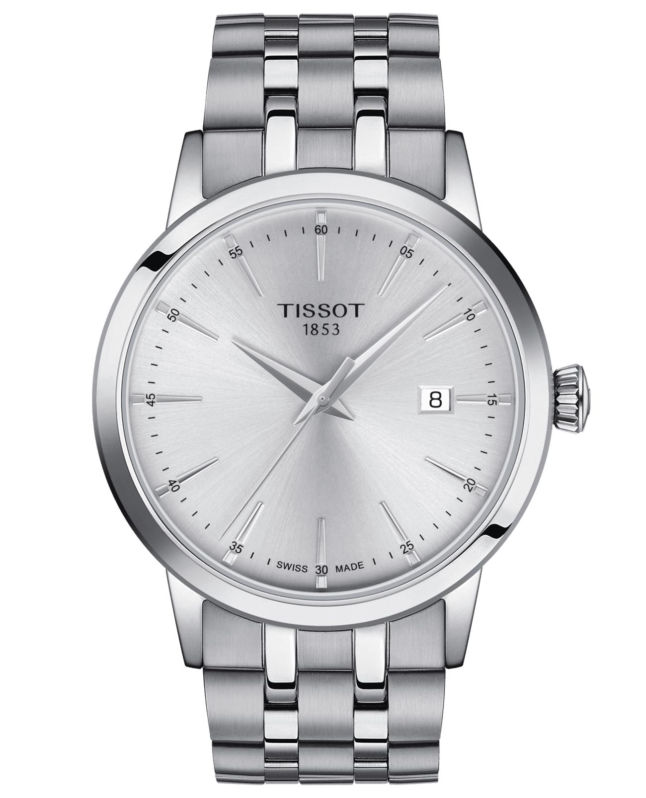 Наручные часы мужские Tissot T129.410.11.031.00 серебристые