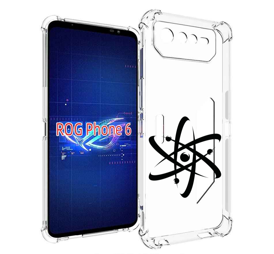 

Чехол MyPads атом для Asus ROG Phone 6, Прозрачный, Tocco