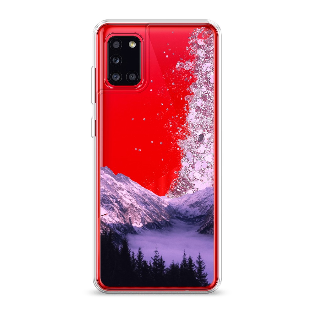 

Жидкий чехол с блестками "Горный туман" на Samsung Galaxy A31