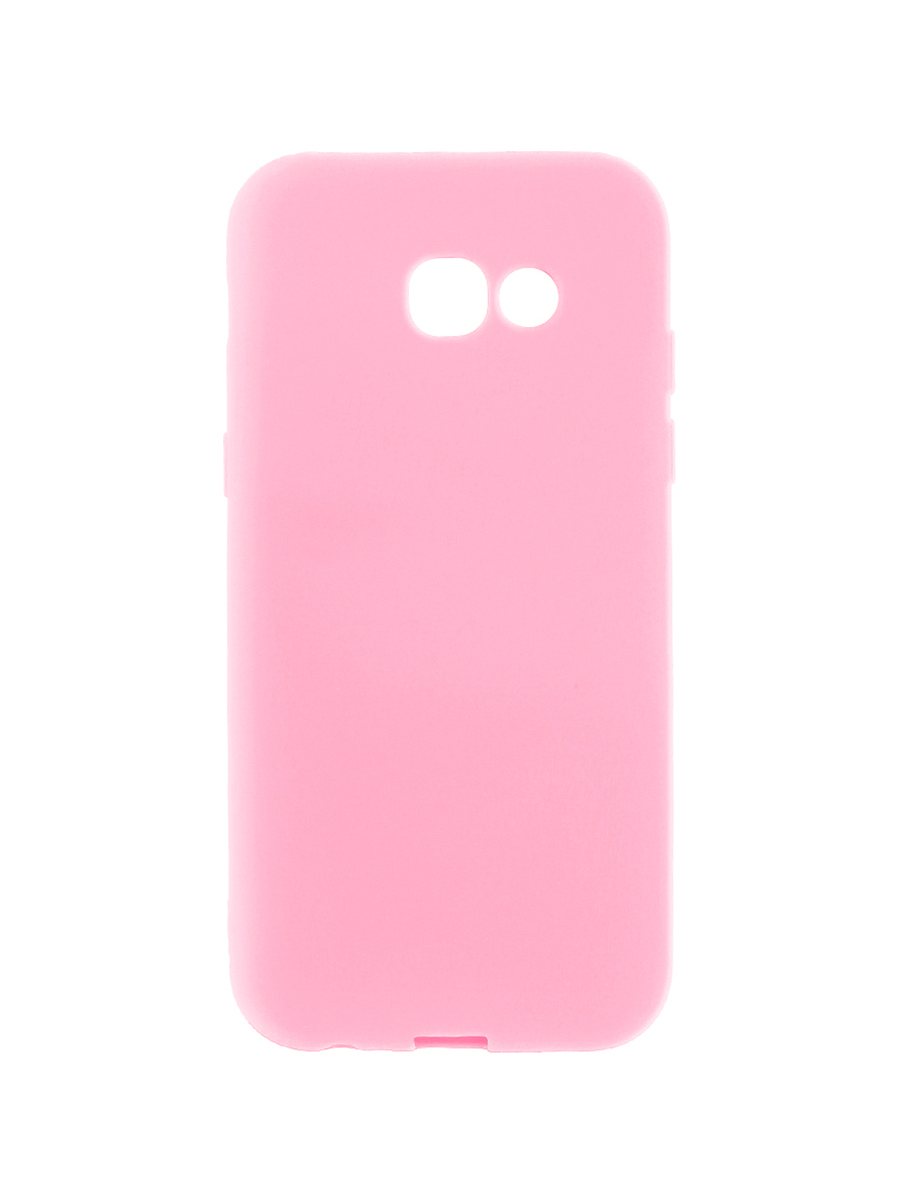 фото Чехол накладка soft matte на samsung a5 2017 (a520) (розовый) zibelino