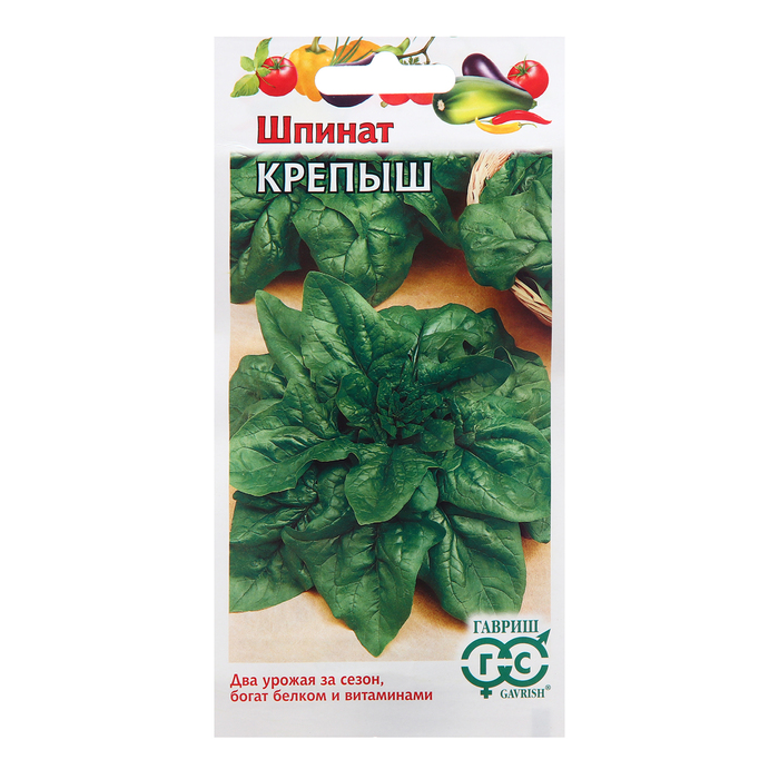 

Семена шпинат Крепыш Гавриш 7697504 4 уп.