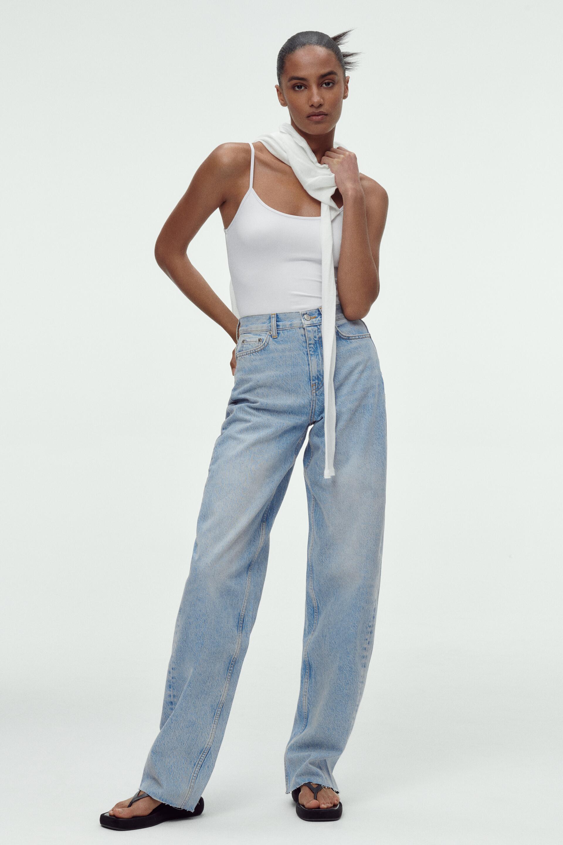 

Джинсы женские ZARA 02553054 синие 46 EU (доставка из-за рубежа), 02553054