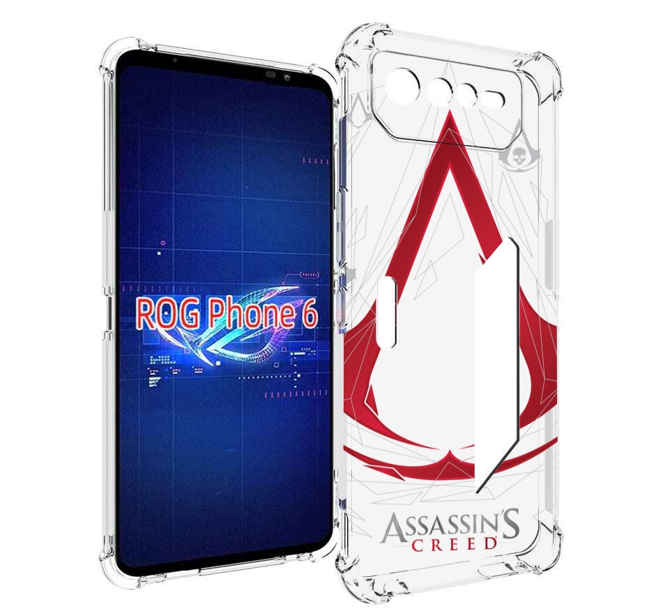 

Чехол MyPads ассасин-крид-знак для Asus ROG Phone 6, Прозрачный, Tocco