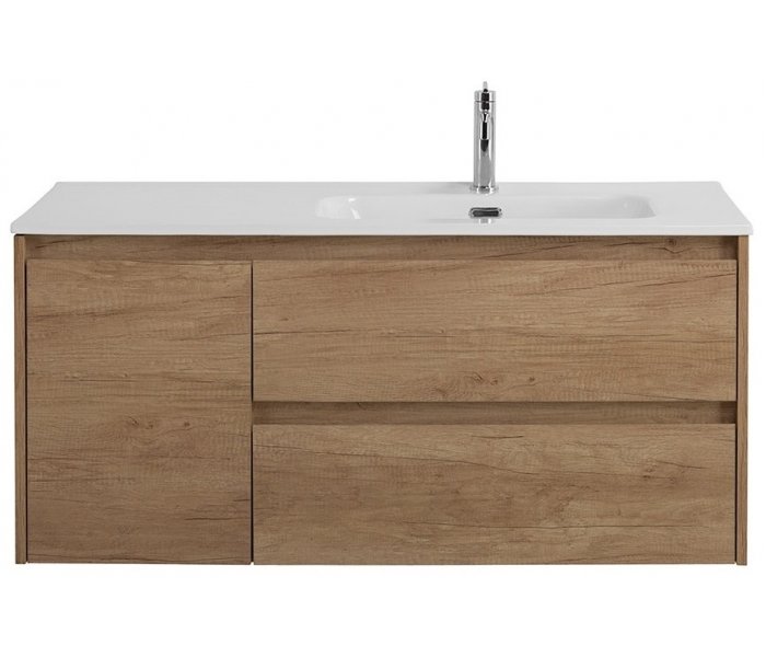 

Тумба с раковиной BelBagno Kraft 100-BB1000ETL-R Rovere Nebrasca Nature, Коричневый, Kraft