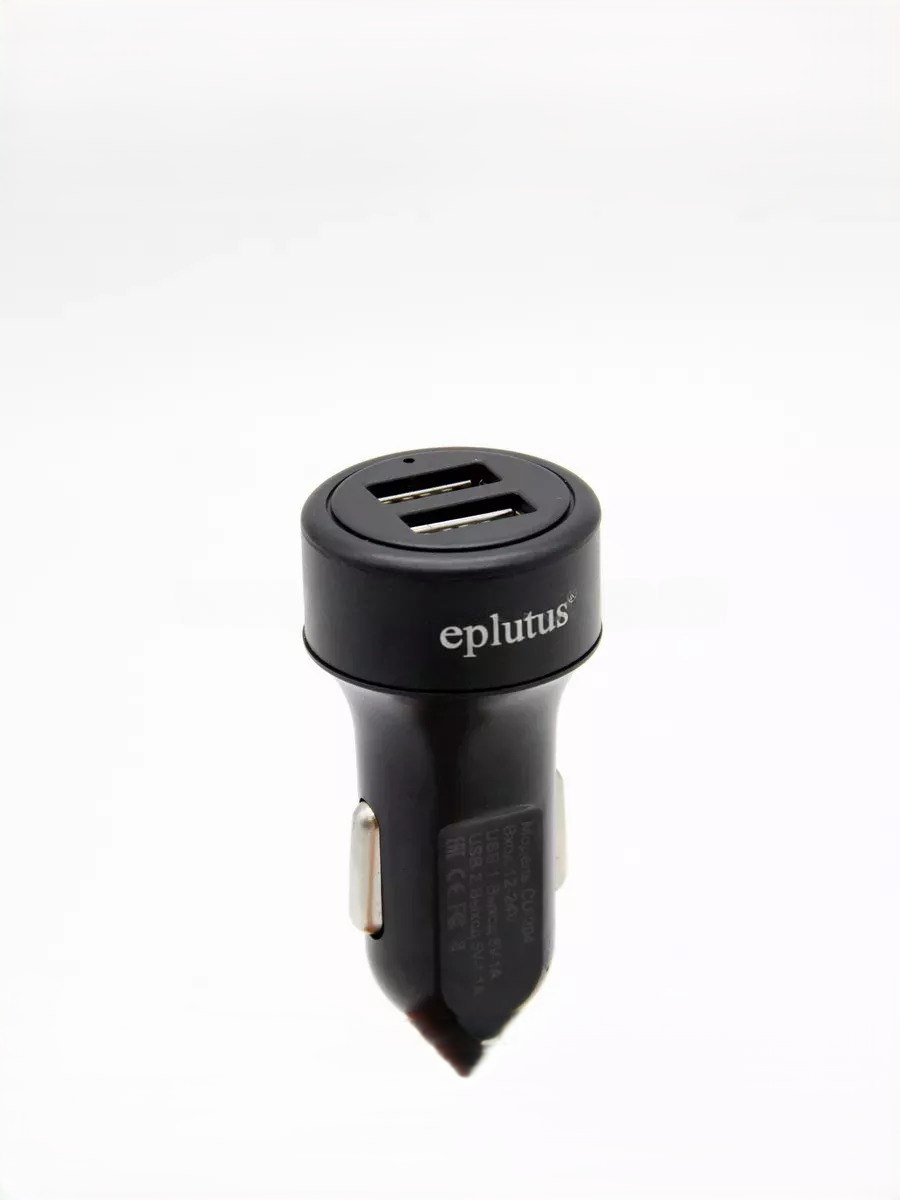 Автомобильное зарядное устройство Eplutus CU-204 2-USB 300₽