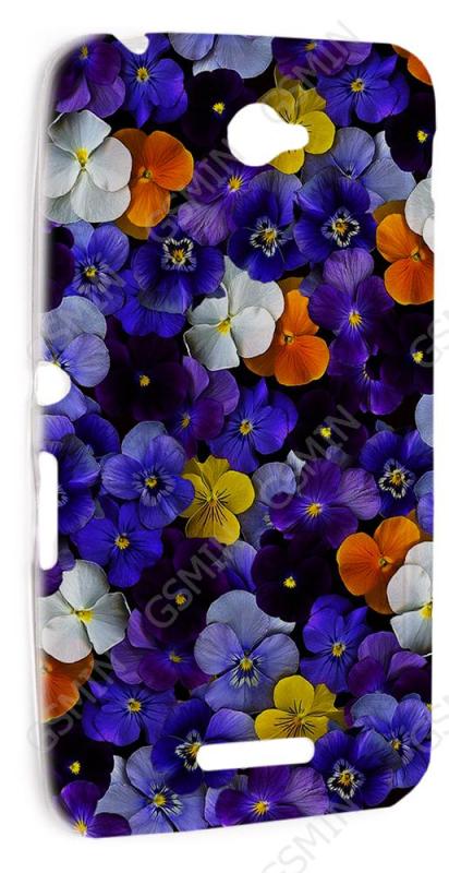 

Чехол NoBrand для Sony Xperia E4 Дизайн 145, Разноцветный