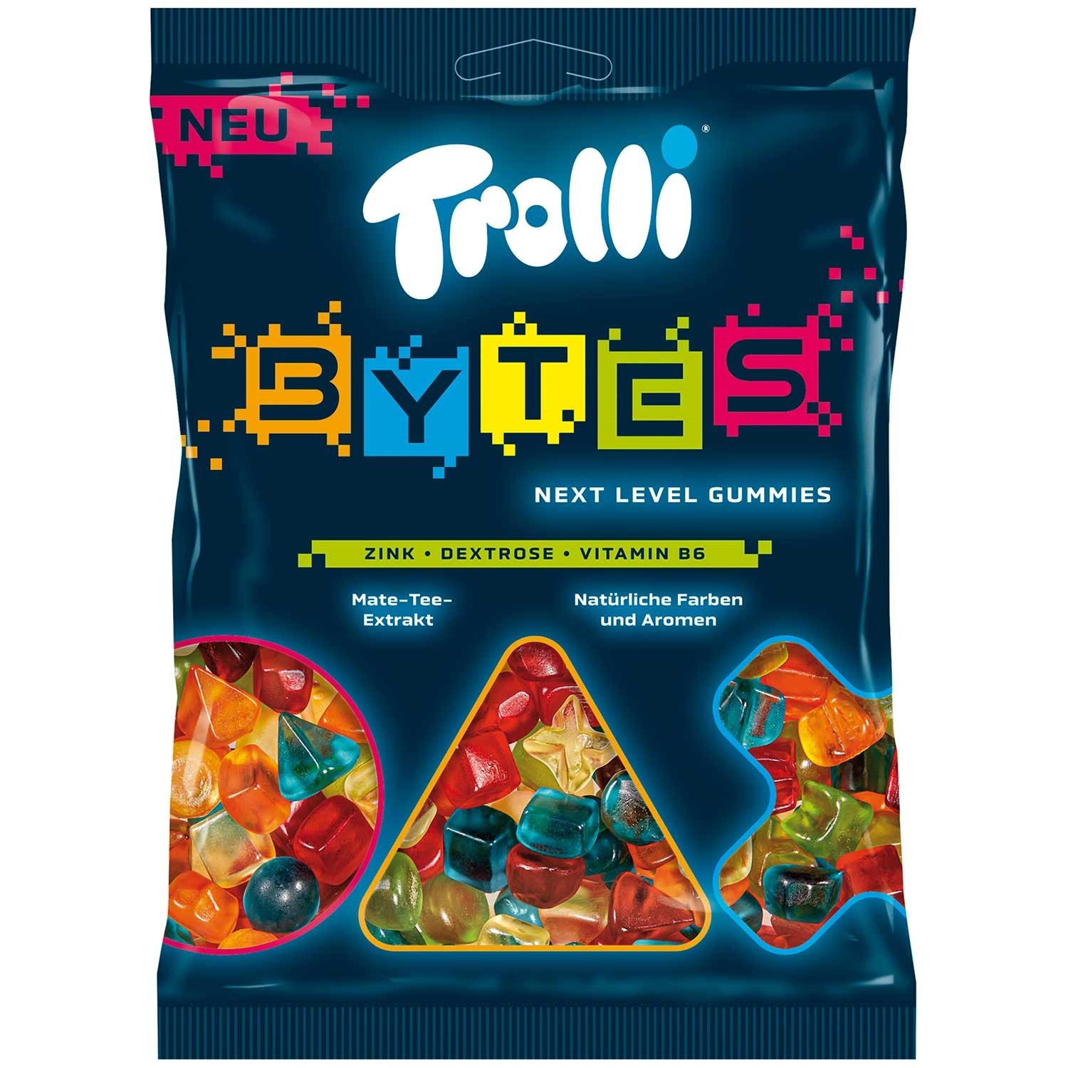 фото Мармелад trolli bytes, 160г