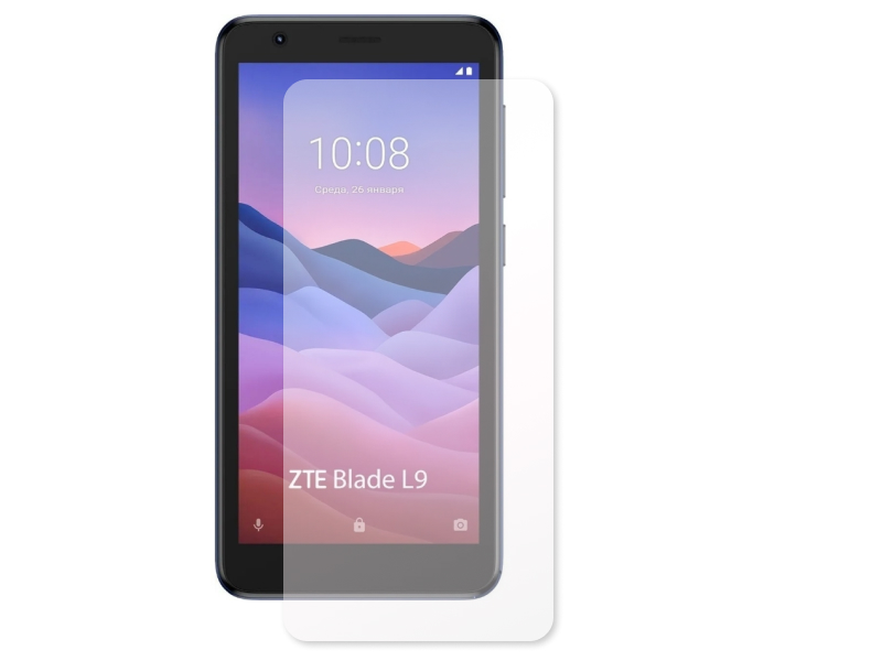 

Гибридное защитное стекло Krutoff для ZTE Blade L9 Антишпион 267163, ZTE Blade L9