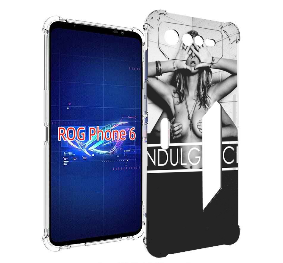 

Чехол MyPads Страсть для Asus ROG Phone 6, Прозрачный, Tocco