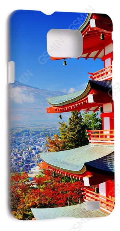 

Чехол-накладка для Samsung Galaxy S2 Plus (i9105) (Белый) (Дизайн 169)