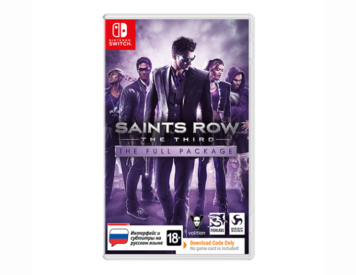 Игра Saints Row The Third The Full Package для Nintendo Switch русская версия 4690₽