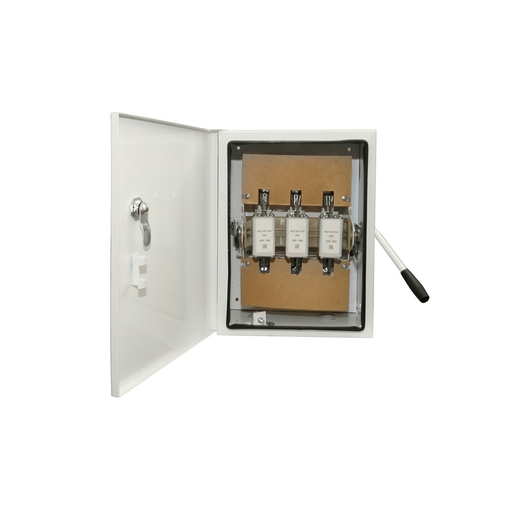 

TDM SQ1603-0006 Ящик с блоком рубильник-предохранитель ЯБПВУ-250А IP54 (с ПН-2) Народный, Белый