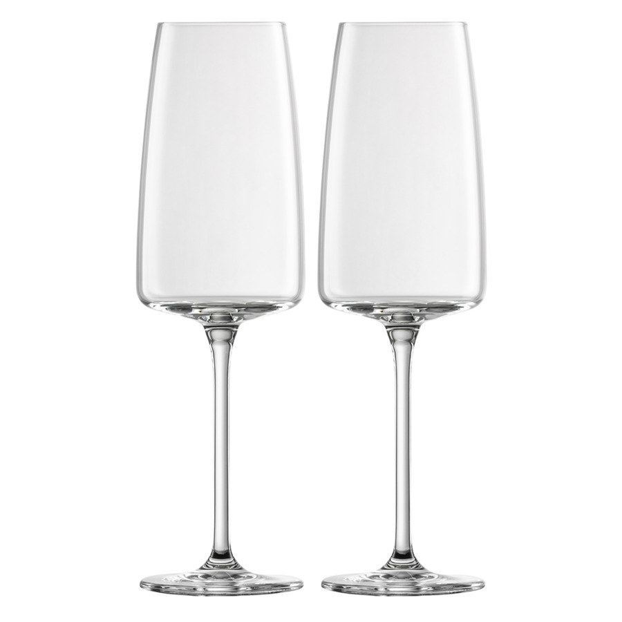 фото Набор бокалов для шампанского zwiesel glas vivid sense light and fresh 388 мл, 2 шт zwiesel 1872