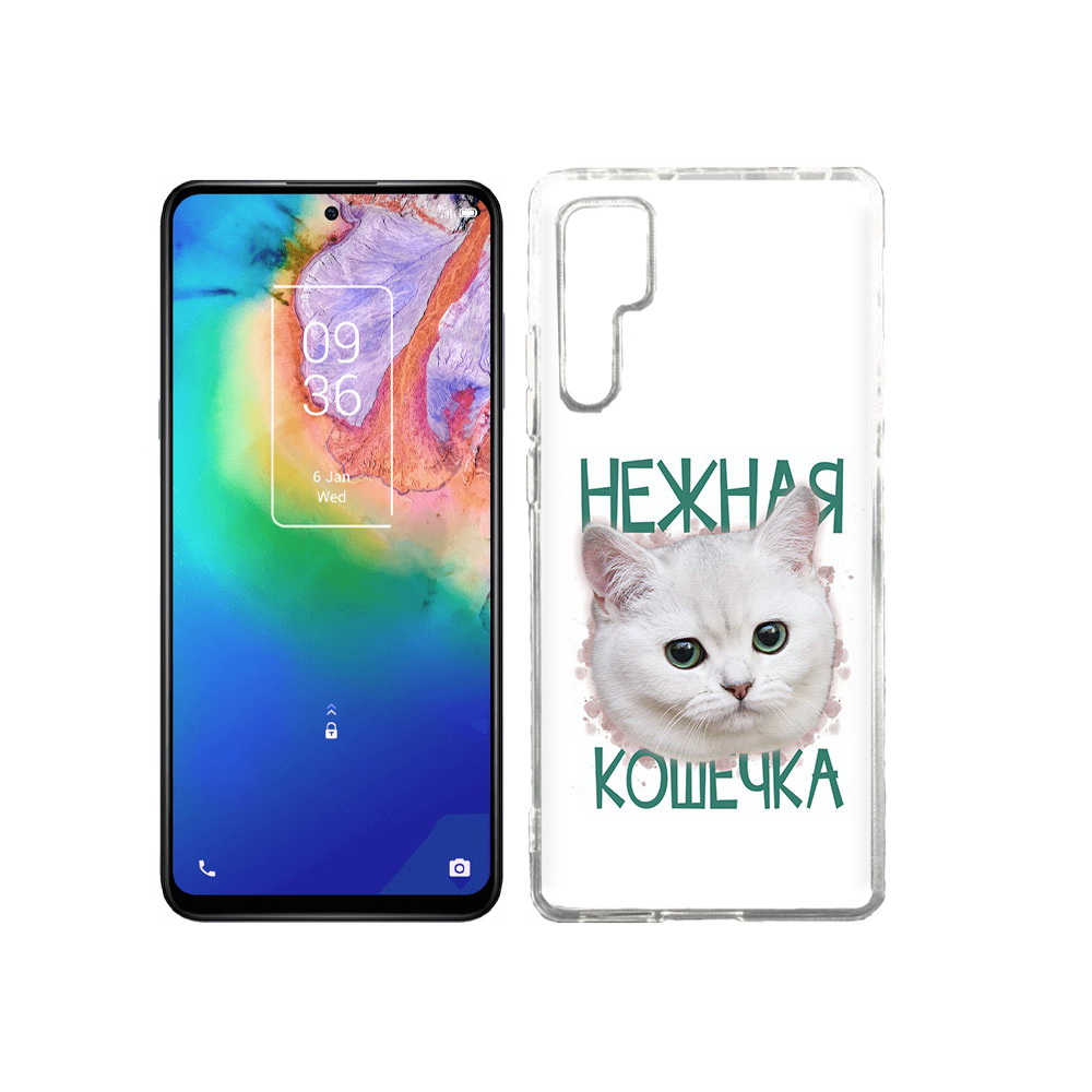 Чехол MyPads Tocco для TCL 20 Pro нежная кошечка