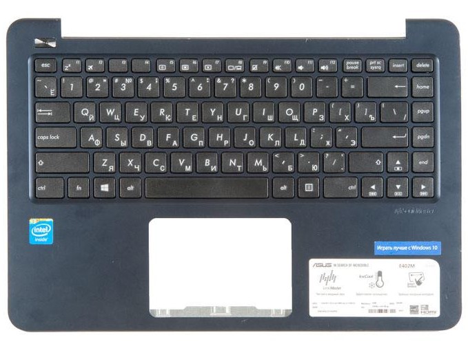 

клавиатура для ноутбука Asus E402MA, E402SA с топкейсом