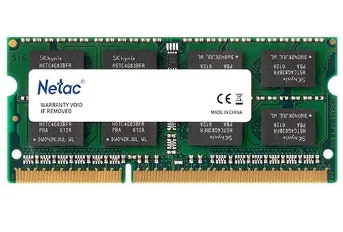 

Оперативная память NETAC (NTBSD3N16SP-08), DDR3L 1x8Gb, 1600MHz