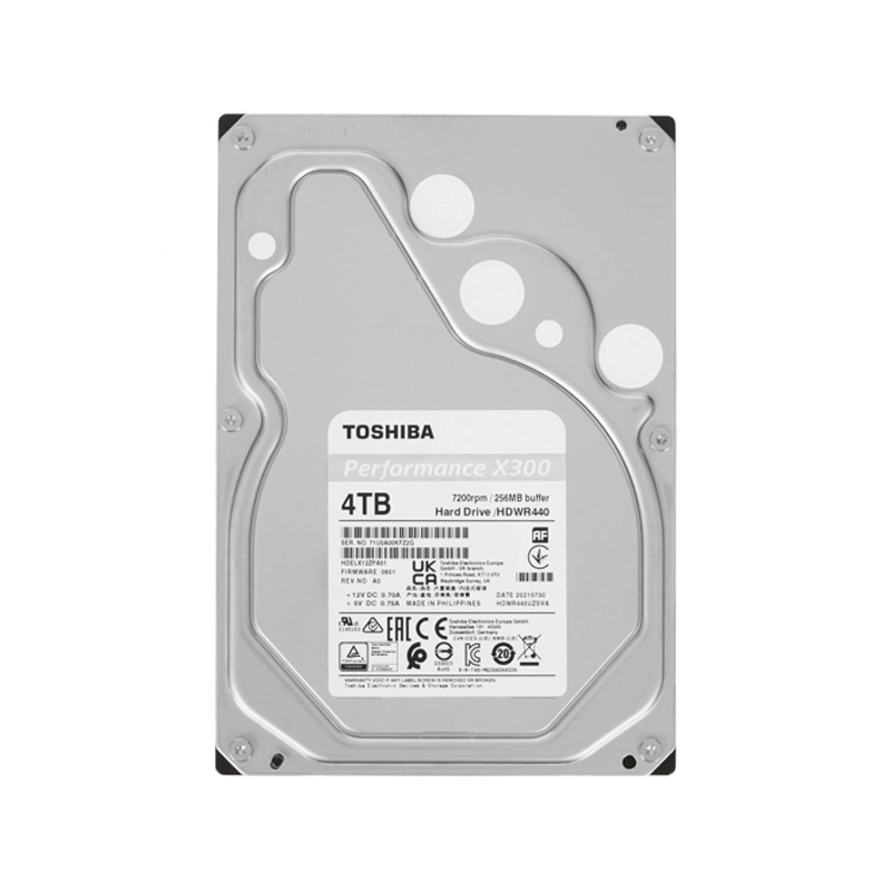 

Жесткий диск Toshiba 4 ТБ (HDWR440UZSVA)