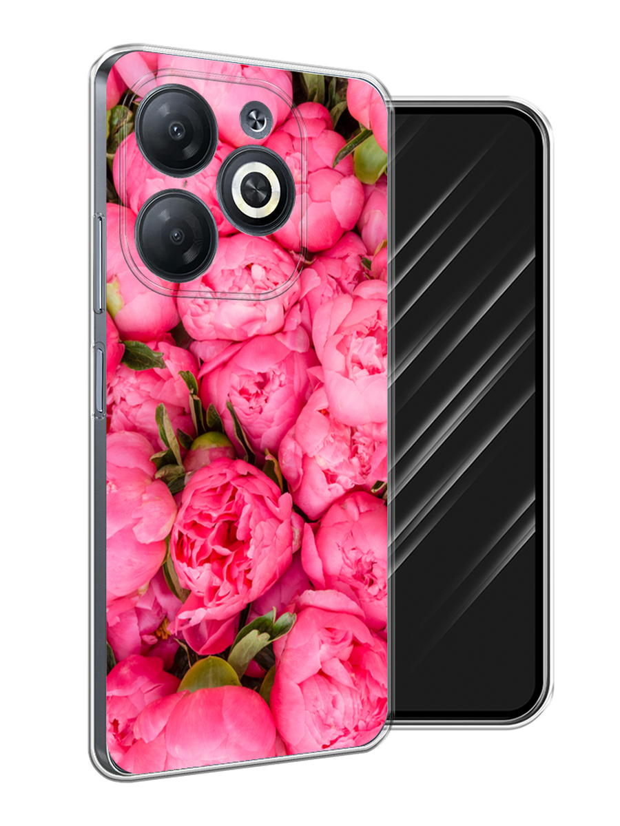 

Чехол Awog на Infinix Hot 40i "Прекрасные пионы", Разноцветный, 3105450-1