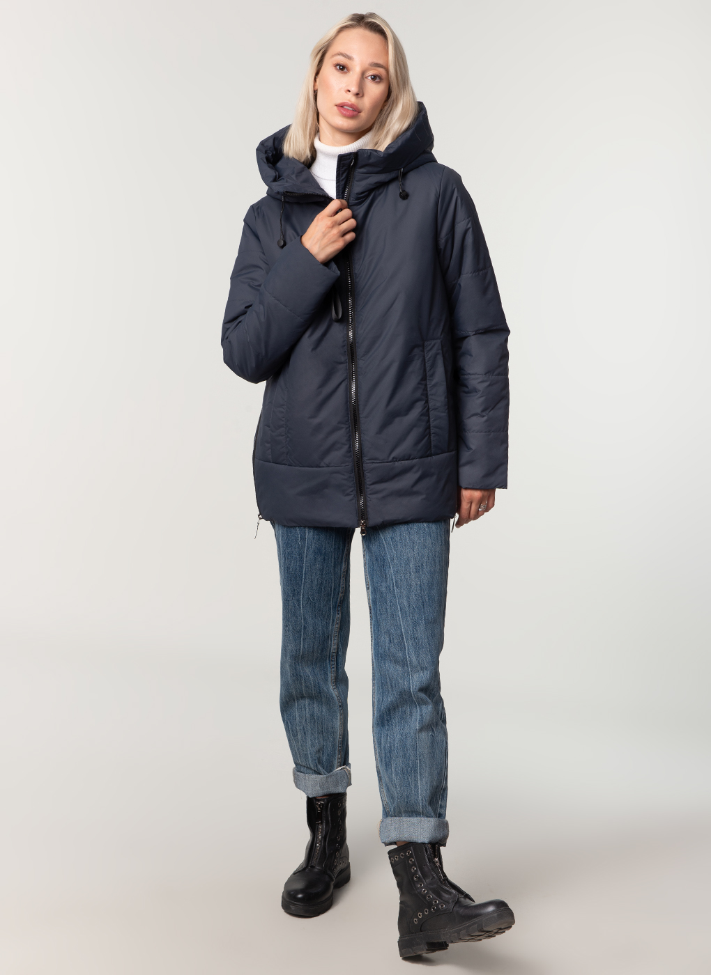 

Куртка женская Britt 61663 синяя 52 RU, 61663