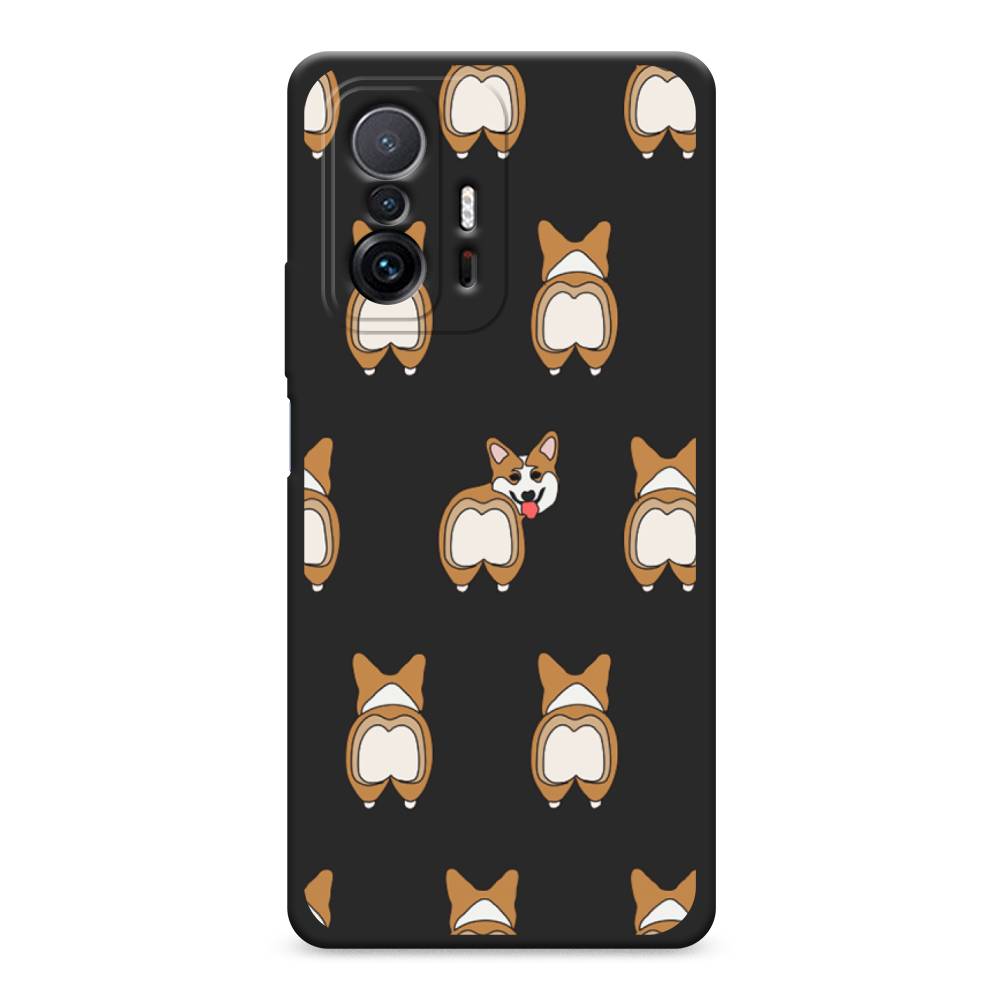 

Чехол Awog на Xiaomi Mi 11T/11T Pro "Милый корги фон", Разноцветный, 311252-1