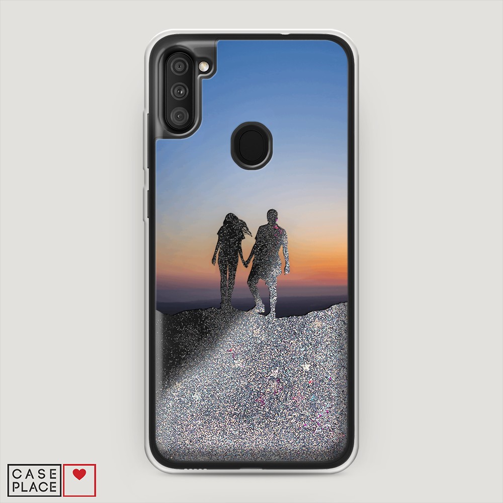 

Чехол Awog на Samsung Galaxy M11 / Самсунг M11 "Пара на краю света", Разноцветный, 2100691-1