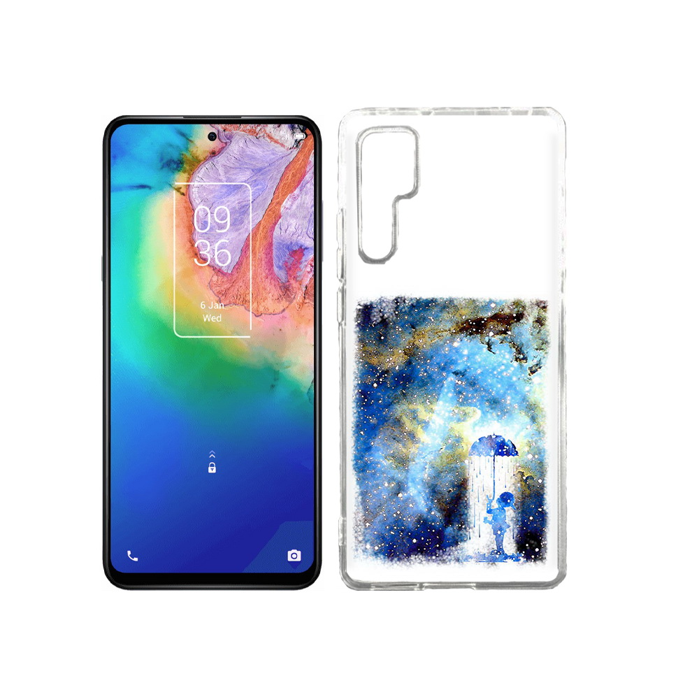 

Чехол MyPads Tocco для TCL 20 Pro мальчик в небе, Прозрачный, Tocco