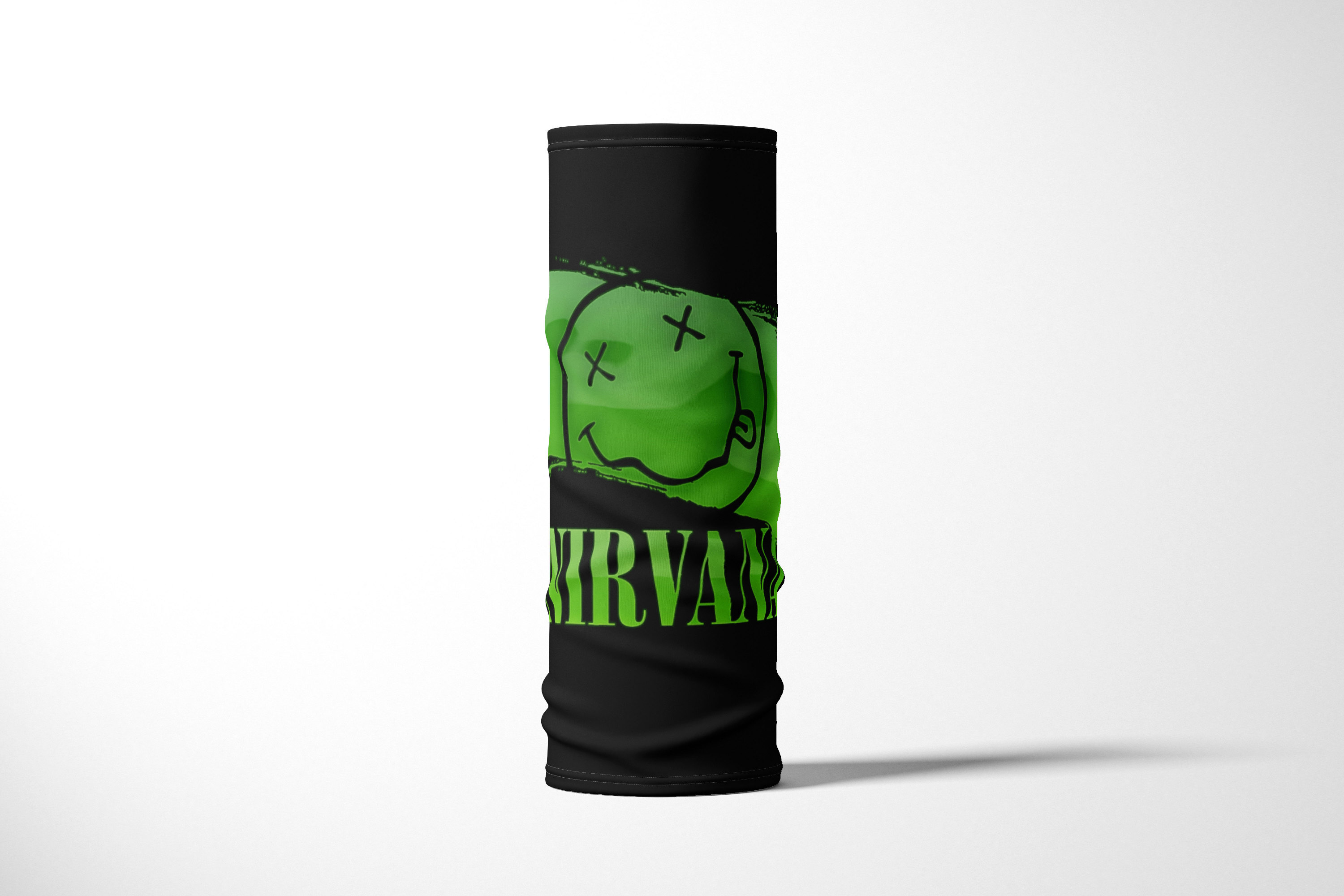 

Бандана / Бафф / Снуд-трансформер / Рок / Nirvana, Черный;зеленый, BBuffVM_VM1866979