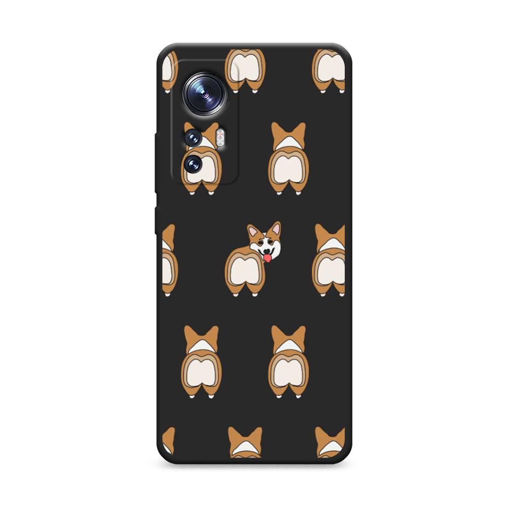 

Чехол Awog на Xiaomi 12/12X/12S "Милый корги фон", Разноцветный, 312952-1