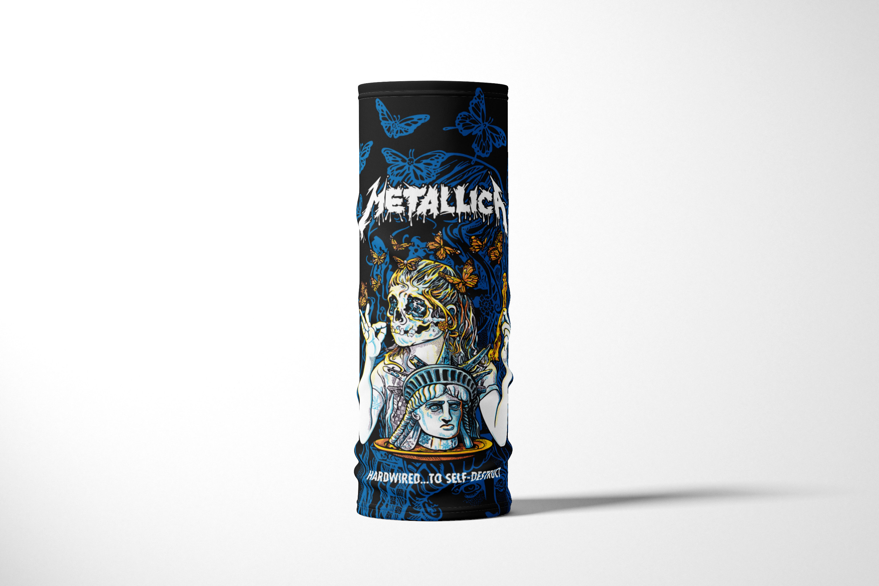 

Бандана / Бафф / Снуд-трансформер / Рок / Metallica, Разноцветный, BBuffVM_VM1865339