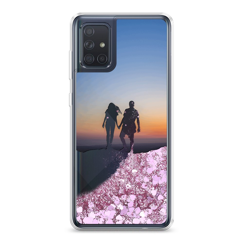 

Чехол Awog на Samsung Galaxy A71 4G "Пара на краю света", 29094-1