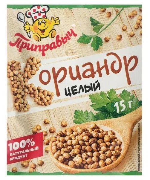 

Кориандр целый Приправыч, 15 г