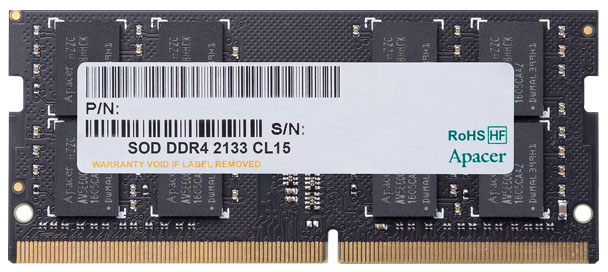 

Оперативная память (), DDR4 1x4Gb, 2133MHz