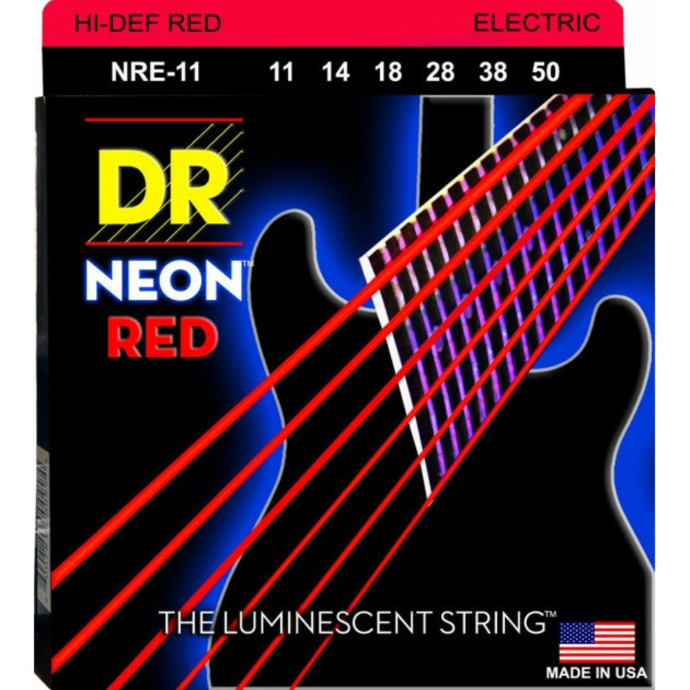 

Dr Nre-11 - Neon Струны для электрогитар