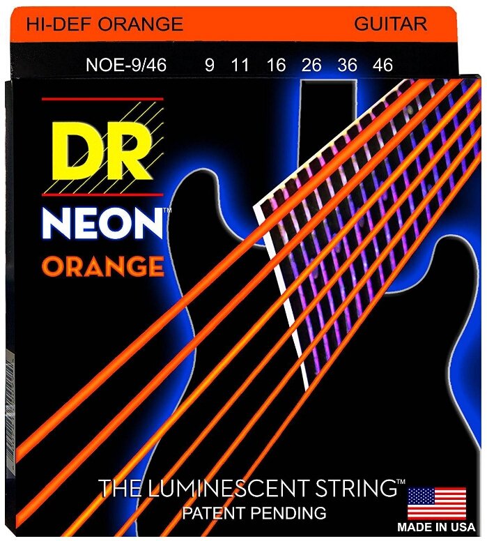 

Dr Noe-9/46 - Neon Струны для электрогитар
