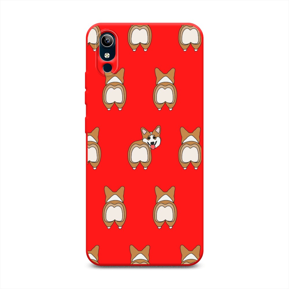 

Чехол Awog на Vivo Y91c/Y1s "Милый корги фон", Разноцветный, 263253-1