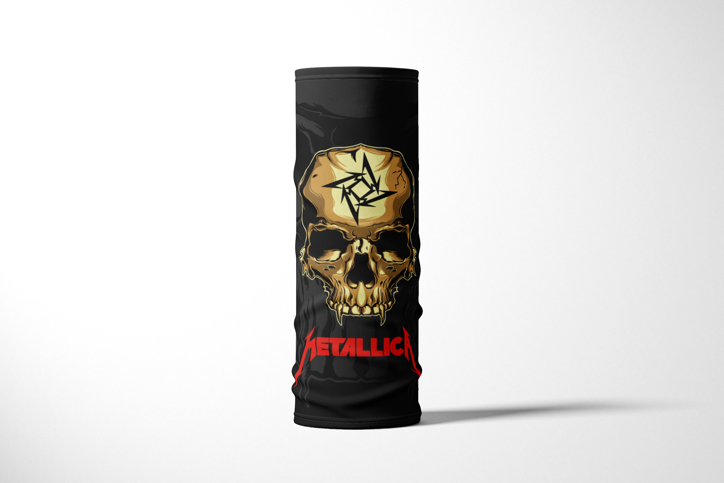 

Бандана / Бафф / Снуд-трансформер / Рок / Metallica, Разноцветный, BBuffVM_VM1864523