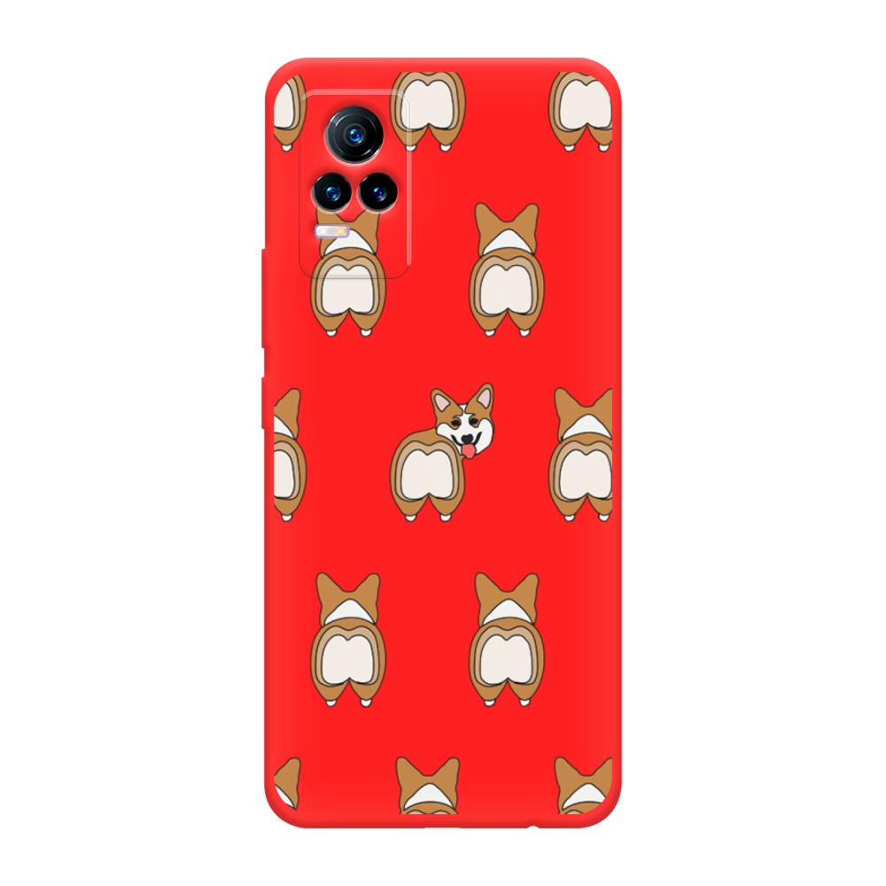 

Чехол Awog на Vivo V21e 4G "Милый корги фон", Разноцветный, 264553-1