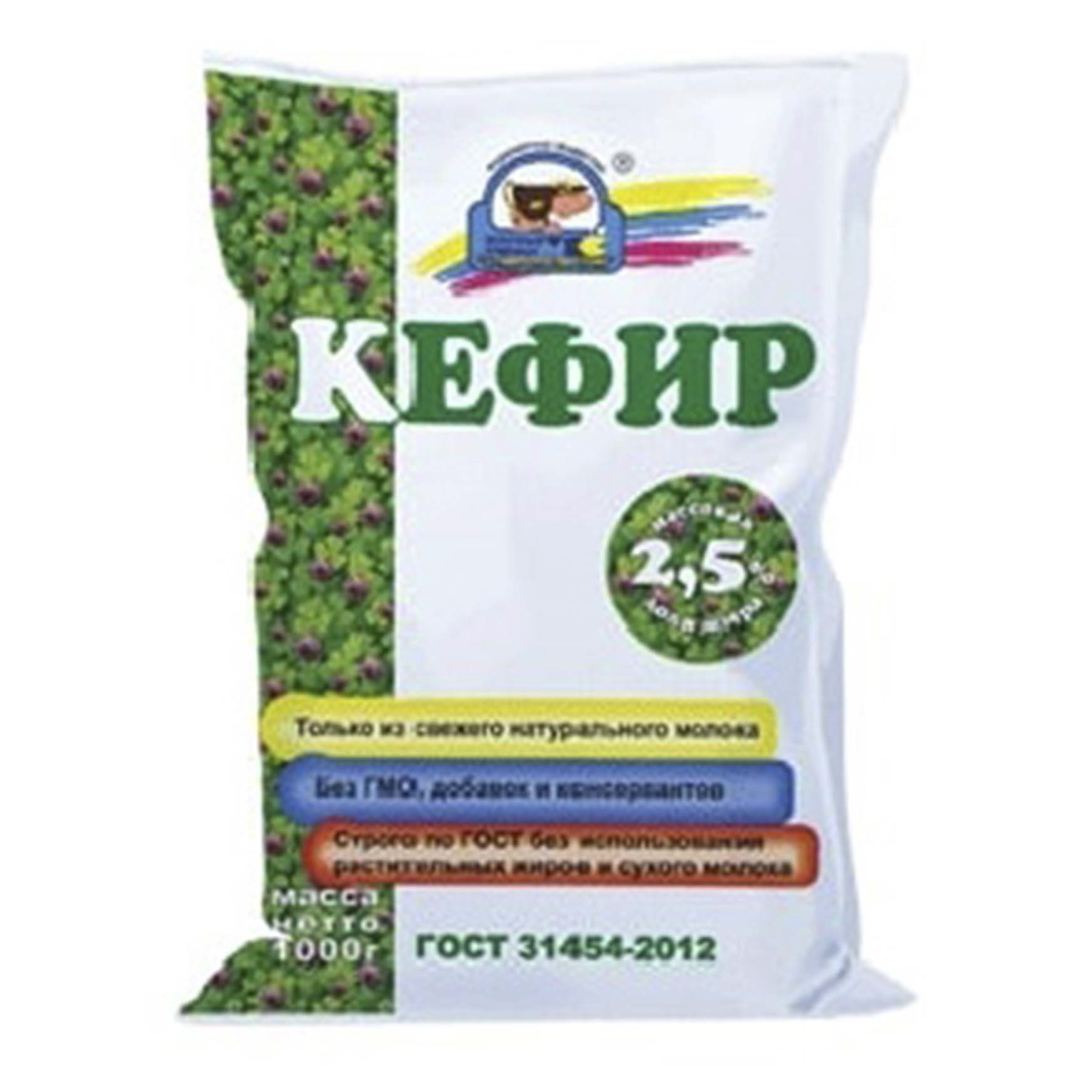 

Кефир Ставропольский МК 2,5% бзмж 1 л