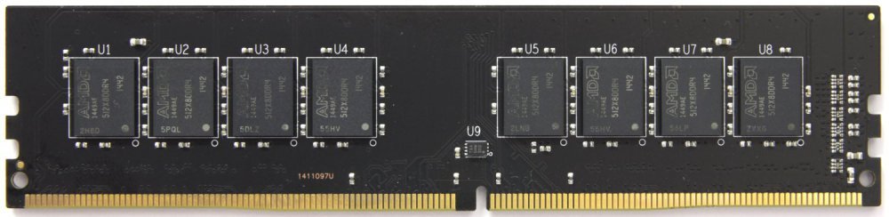 

Оперативная память AMD (R748G2400U2S-UO), DDR4 1x8Gb, 2400MHz