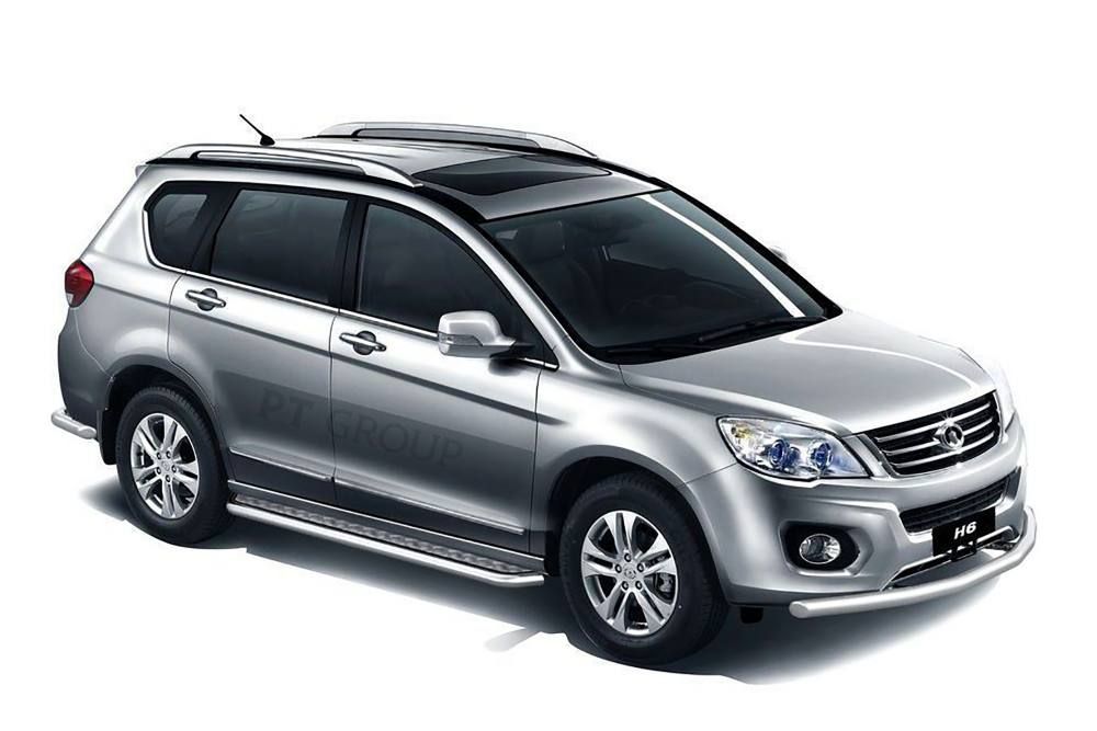 

Защита порогов с алюм. площадкой d=51 мм(НПС)Great Wall Hover H5 2011-2016,Haval H5 2020-2, 13050205