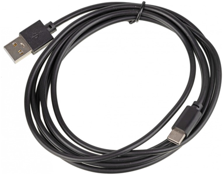 фото Кабель usb type-c - usb nobrand 2.4 м черный