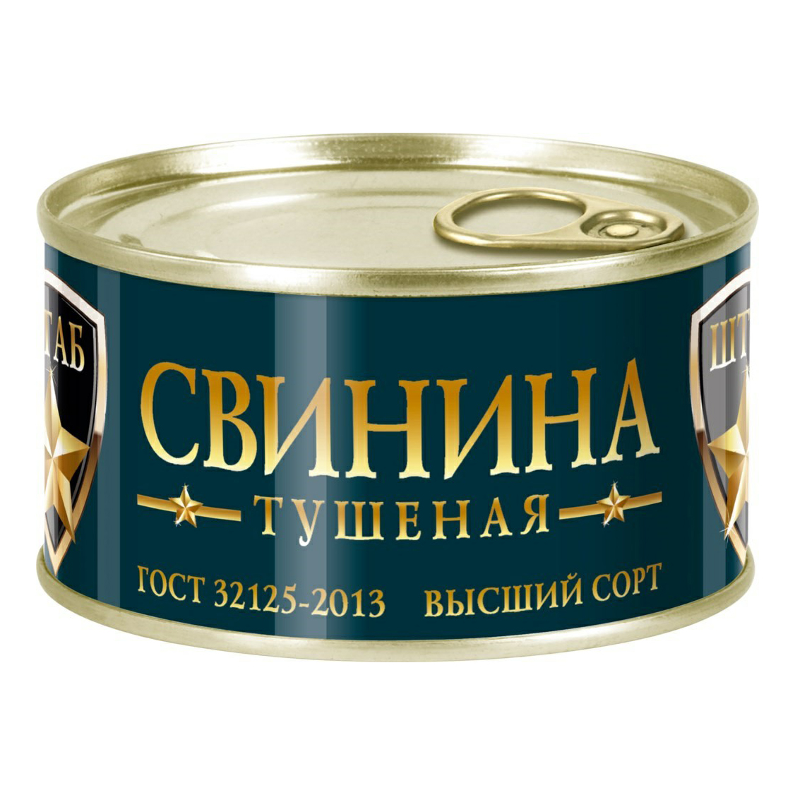 

Свинина тушеная Штаб 325 г