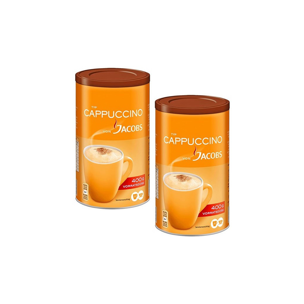 

Кофейный напиток Jacobs Cappuccino 2 шт по 400 г