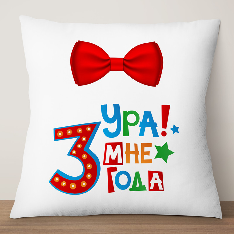 фото Декоративная подушка thesuvenir p-oth-007 белый 35x35см